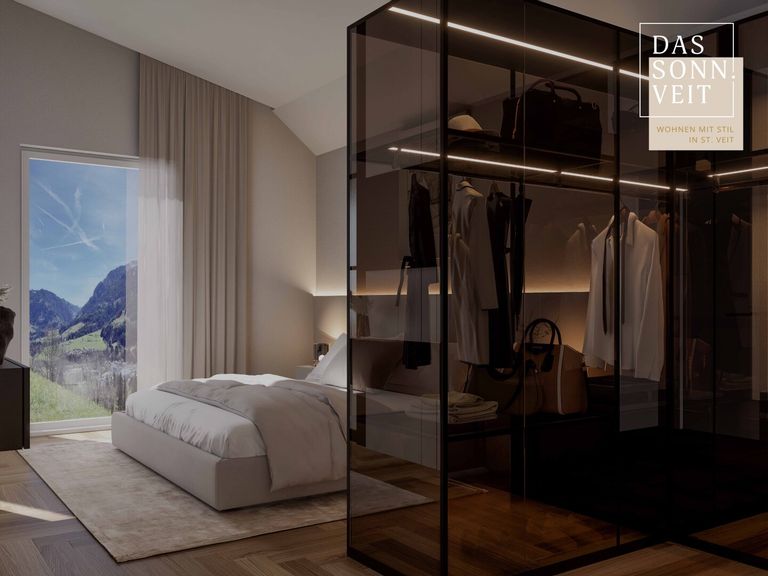 Ausblick vom Master Bedroom - Penthouse