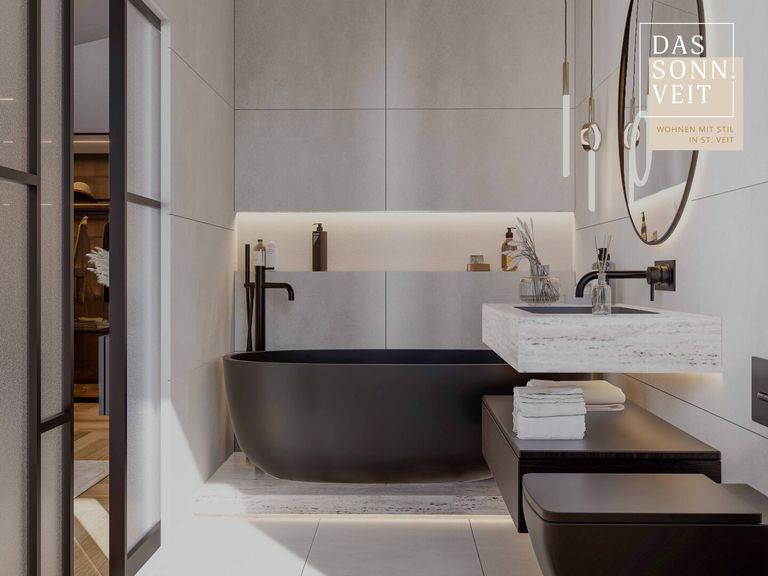 en-suite Badezimmer - Penthouse