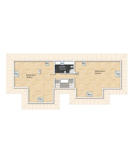 Grundriss Obergeschoss