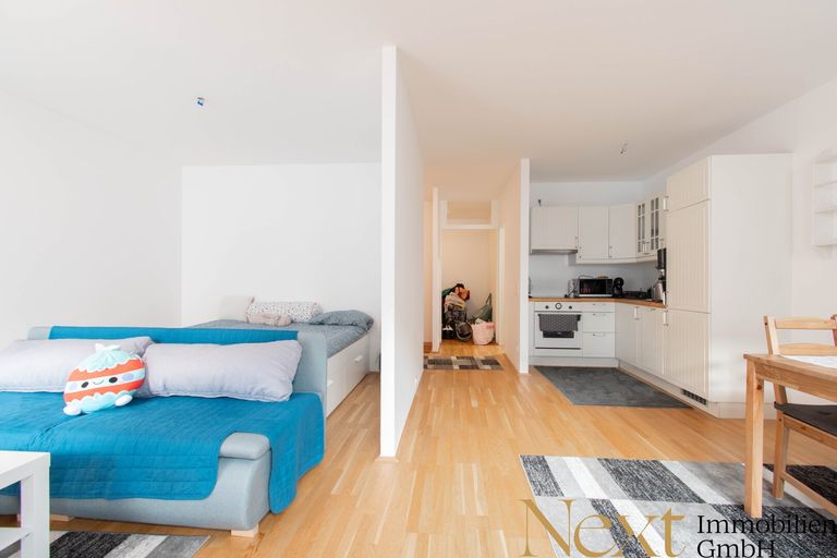 Wohn-, Ess- und Kochbereich