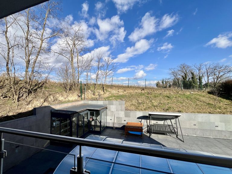 Ausblick von der Terrasse