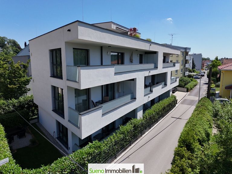 Drohnenansicht Abendsonne (West)