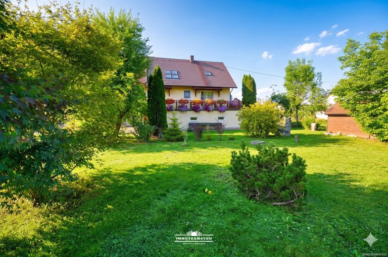 Blick auf das Haus