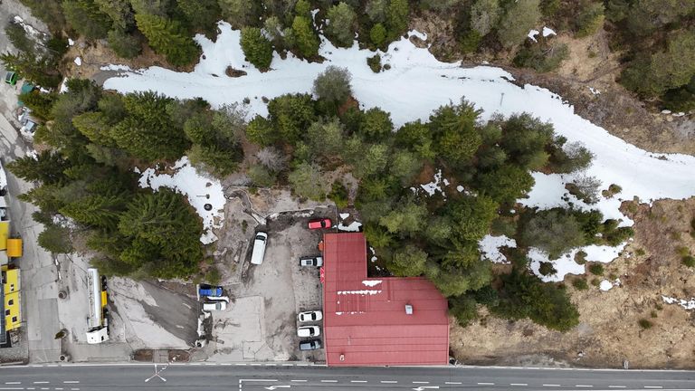 Nassereith - Grundstück - Drohnenansicht..