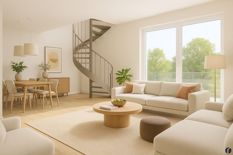 Einrichtungsbeispiel - Wohnzimmer