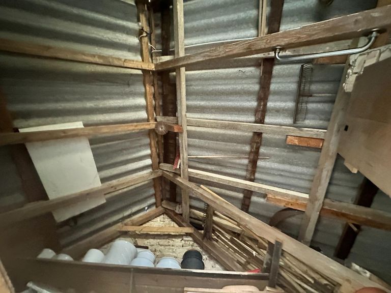 Dachboden Geräteschuppen