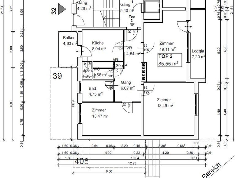Grundrissplan