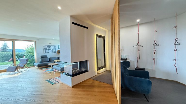 Blick in den Wohnbereich