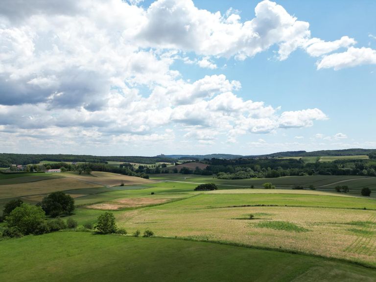 Lage Blick Richtung Burg Güssing