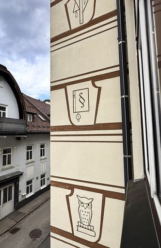 Fassadenmalerei Musikschule