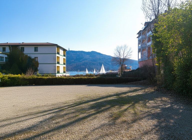 Seeblick von der Terrasse