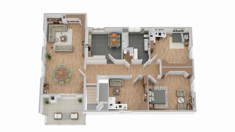 42. Einfamilienhaus 2000 Stockerau - Grundriss