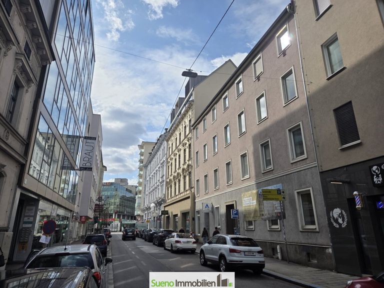 Bürgerstr. 5 Blick Richtung Landstraße