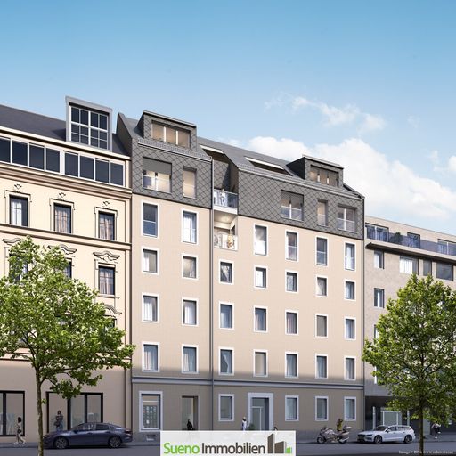 Visualisierung Fassade nach Fertigstellung