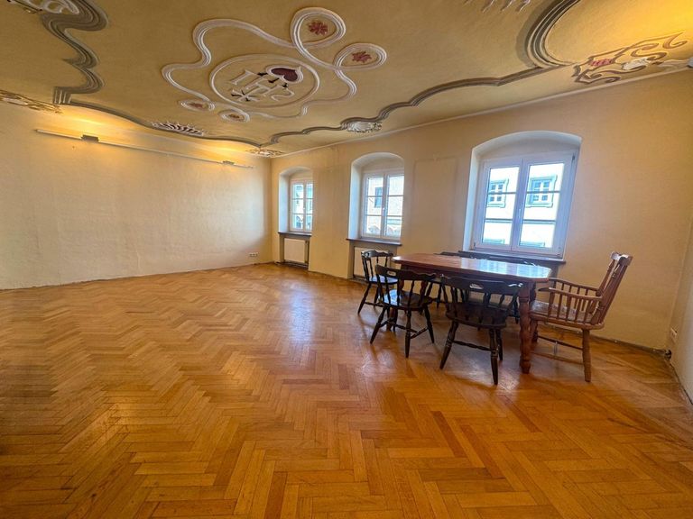 Historischer Wohnraum im Obergeschoß