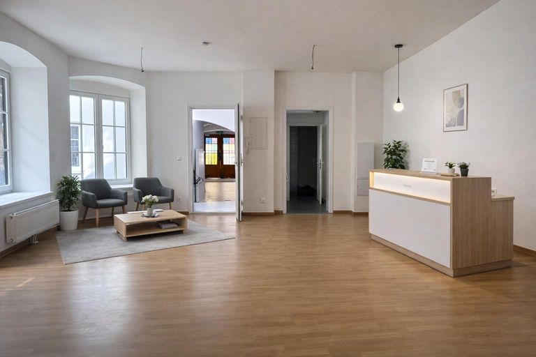 So könnte Ihr Warteraum aussehen...