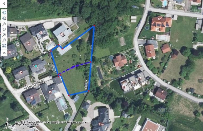 2 einzelne Grundstücke