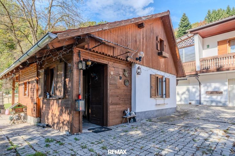 Gartenhaus Außenansicht 