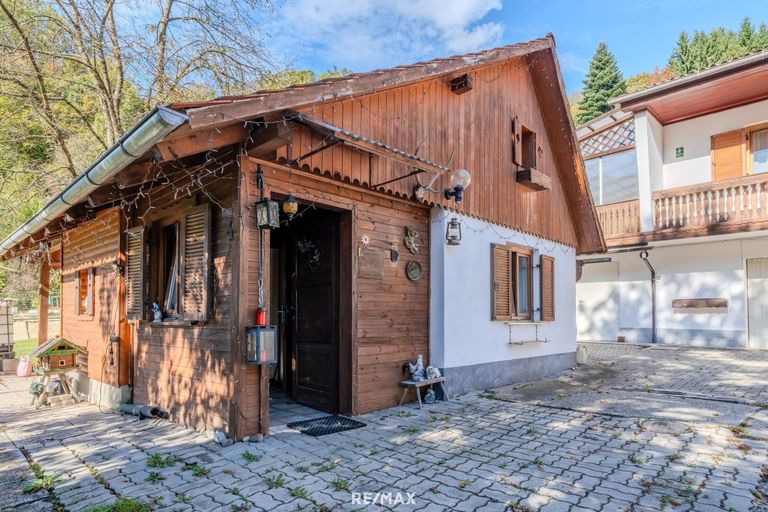 Gartenhaus Außenansicht 