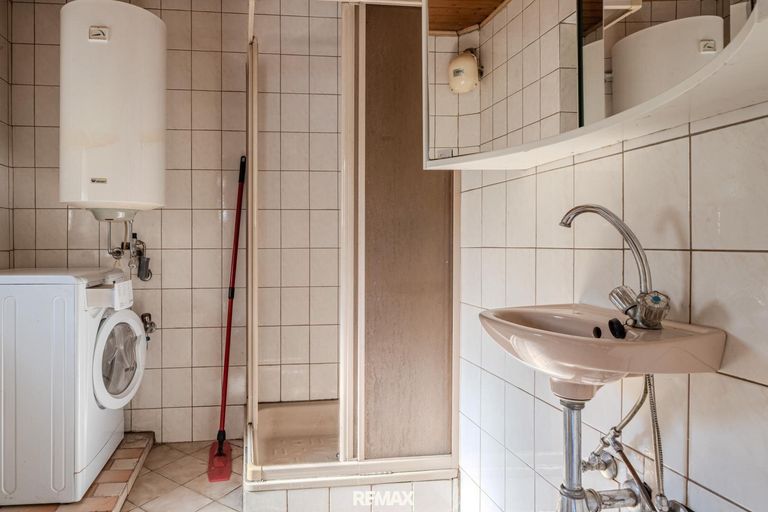 Dusche Gartenhaus 
