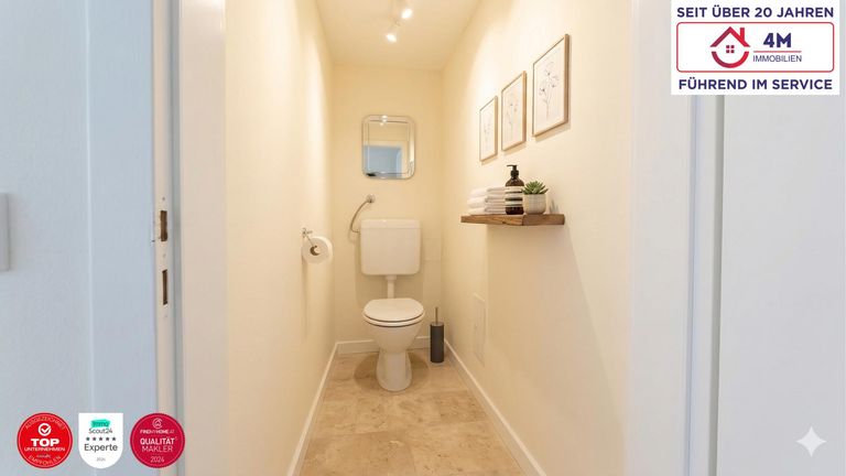 Wc staged