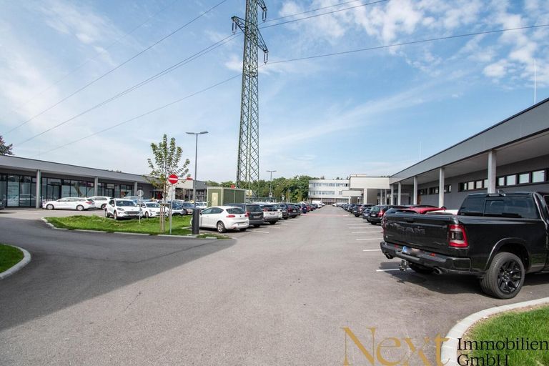 Ausreichend Parkplätze