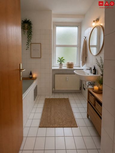 KI generiertes Badezimmer