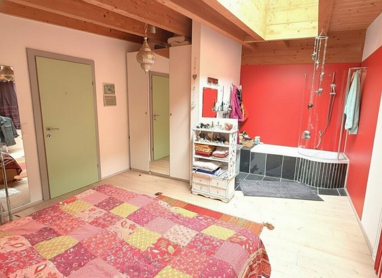 EG Schlafzimmer mit Bad