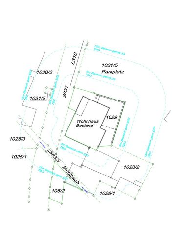 Wohnhaus Ötz - Lageplan