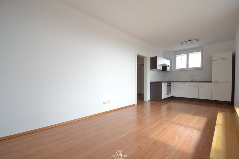 Wohn/-Essbereich mit Küchenzeile