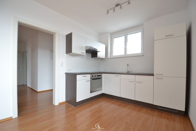 Wohn/-Essbereich mit Küchenzeile