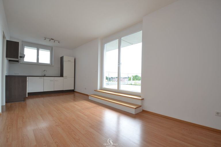 Wohn/-Essbereich mit Küchenzeile