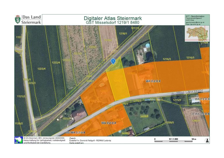 Flächenwidmung Misselsdorf 1219_1
