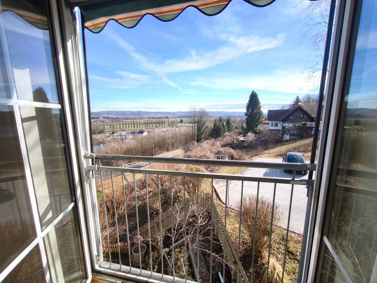 Aussicht Schlafzimmer franz Balkon