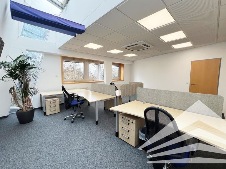 möbliertes Büroraumbeispiel ca. 35 m²