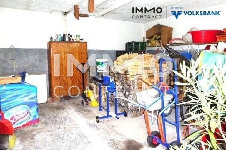 Ehemaliger Pferdestall - Erster Lagerraum