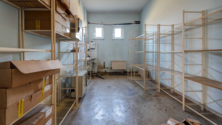 Garderobenräumlichkeiten