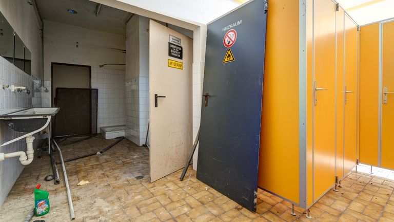 Garderobenräumlichkeiten