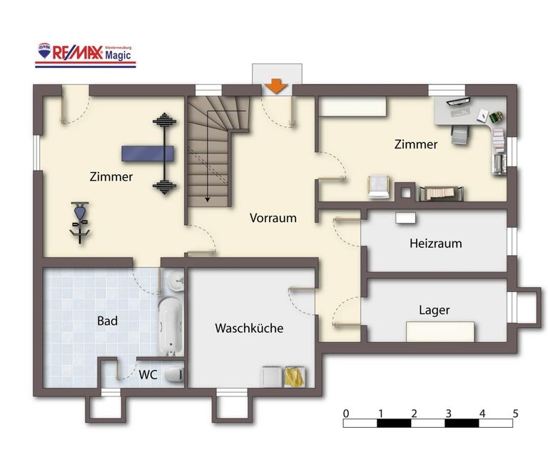 Grundriss Untergeschoss