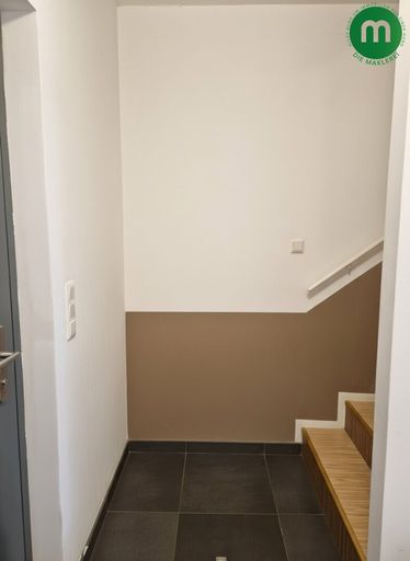 Garderobenbereich, Treppenaufgang