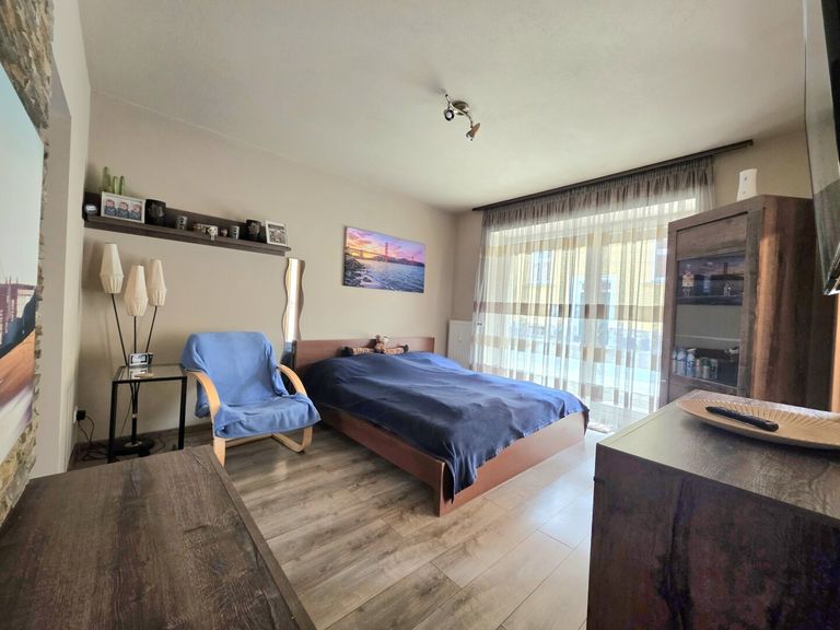 Wohn- und Schlafzimmer