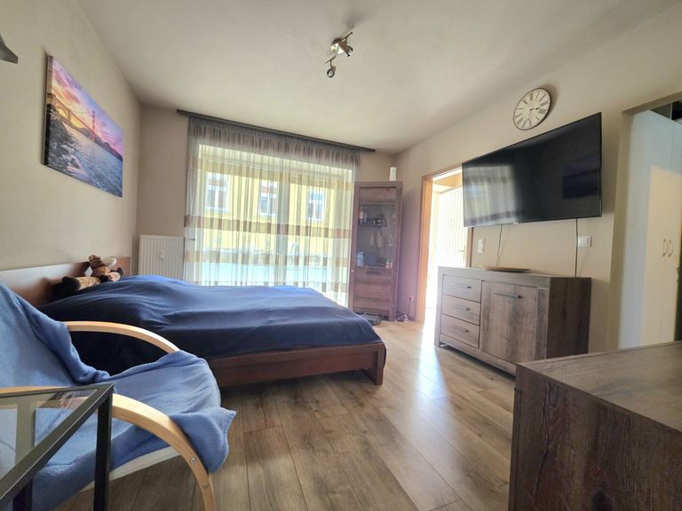 Wohn- und Schlafzimmer