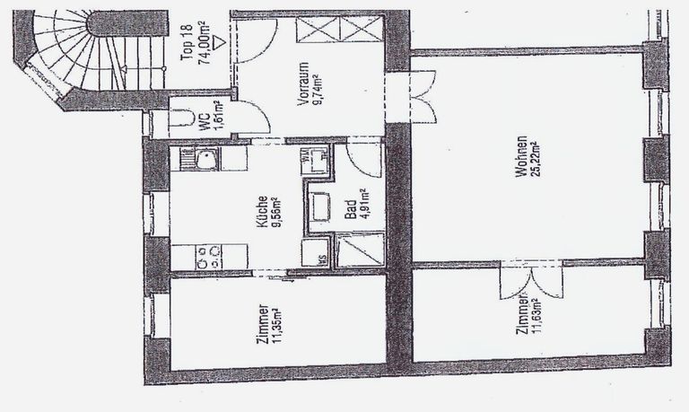 Neubaugasse Obj.3328 Plan