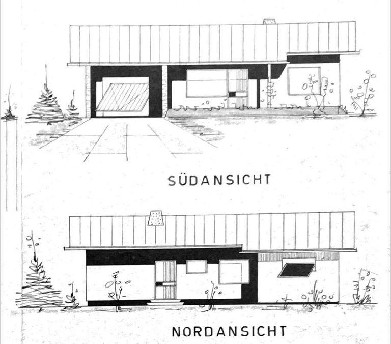 16 Süd und Nordansicht