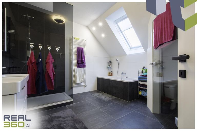 Badezimmer belebt