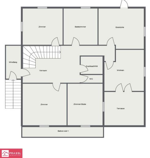 Grundriss 1.OG SKIZZE unmaßstäblich
