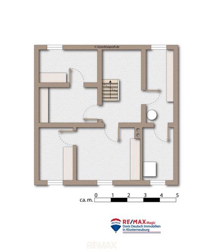 Grundriss Kellergeschoss möbliert