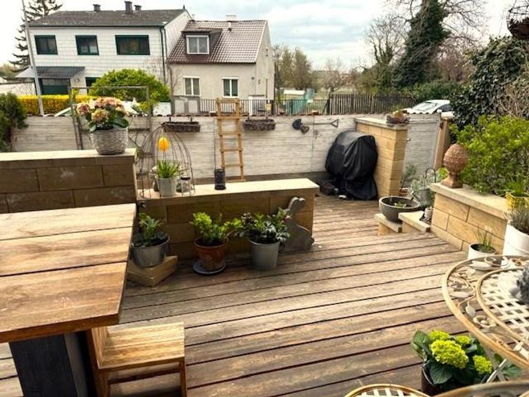 Terrasse Vorgarten