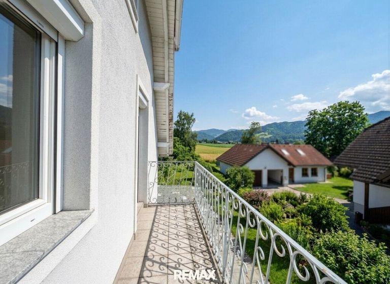 Balkon mit Aussicht