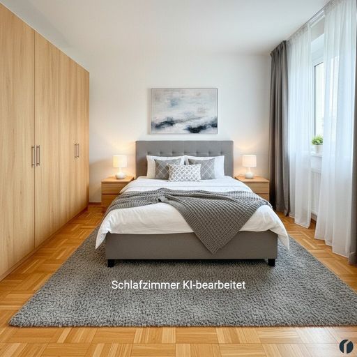 Schlafzimmer KI-generiert